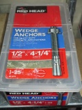 Red Head Wedge Anchors - con 311