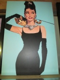 Audrey Hepburn Picture - 36x24 -> Will not be Shipped! <- con 454