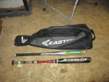 2 Aluminum Bats with Bag -Item Will Not Be Shipped- con 316
