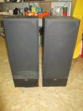 Pair of JVC Speakers - Untested - 37x14x13 -> Will not be Shipped! <- con 12