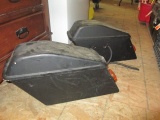 Pair of Hard Case Saddle Bags - 13x24x7 -> Will not be Shipped! <- con 12