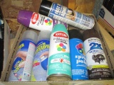 7 Assorted Cans Spray Paint and Plastic Dip and More -> Will not be Shipped! <- con 414