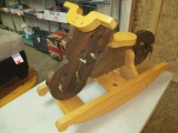 Rocking Wooden Motorcycle - 34x13 -> Will not be Shipped! <- con 2