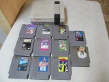 NES Console and 11 Games - No Power Cord - con 454