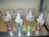 Four Marilyn Monroe Drinking Glasses -> Will not be Shipped! <- con 454