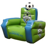New - Pair of Sounders Inflatable Chairs -> Will not be Shipped! <- con 305
