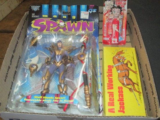 Spawn Figure, Betty Boop Pez and More - con 414