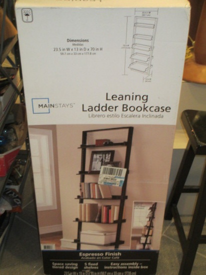 New Leaning Ladder Bookcase Will Not Be Shipped con 414