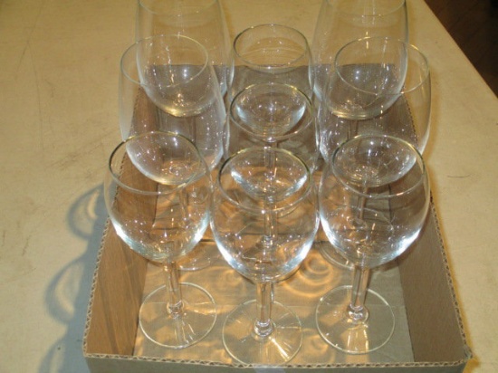 Lot of Crystal wine glasses Will Not Be Shipped con 454