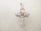 Sterling Silver Cross Pendant - con 583