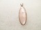 Sterling Silver and Pink Muscle Pendant - con 583