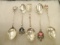 5 Sterling Silver Collector Spoons - con 11