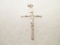 Sterling Silver Crucifix Pendant - con 583