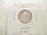 1952  half franc .835 Silver - Con 200