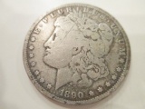 1890-O Morgan Dollar - con 200