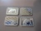 4pc 1gram .999 Fine Silver Bars con 200