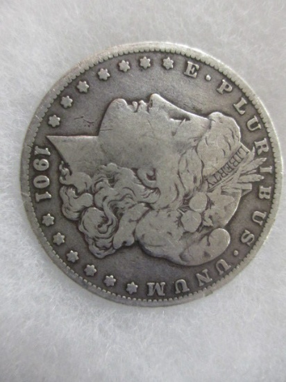 1901-O Morgan Dollar con 200