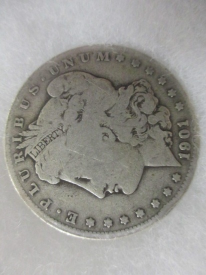 1901-S Morgan Dollar con 200