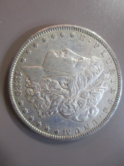 1880-S Morgan Dollar con 200