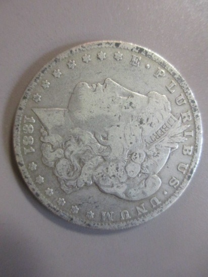 1881 Morgan Dollar con 200