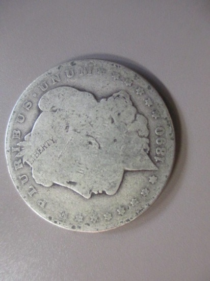 1890-O Morgan Dollar con 200