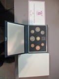 1984 U.K Proof Coin Set w/COA con 9