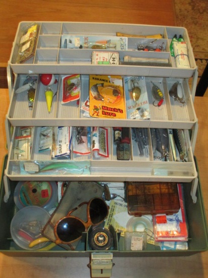 Plano Tackle Box and Contents -> Will not be Shipped! <- con 500