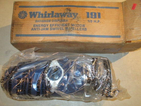 Garbage Disposal 1/3 HP Motor -> Will not be Shipped! <- con 317