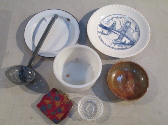 Tacoma Narrows Plate, Enamelware and more -> Will not be Shipped! <- con 515