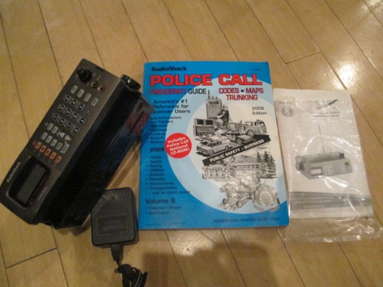 Radio Shack Police Scanner and Code Book - con 597