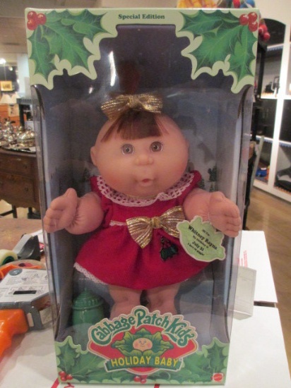 New - Cabbage Patch Kid - Holiday Baby - Whitney Rayna - con 597