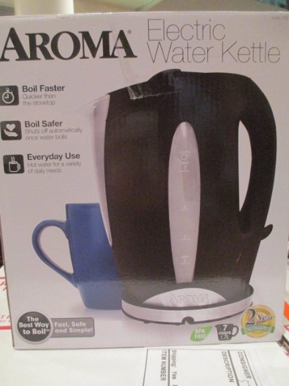 Aroma Electric Kettle - New - con 317