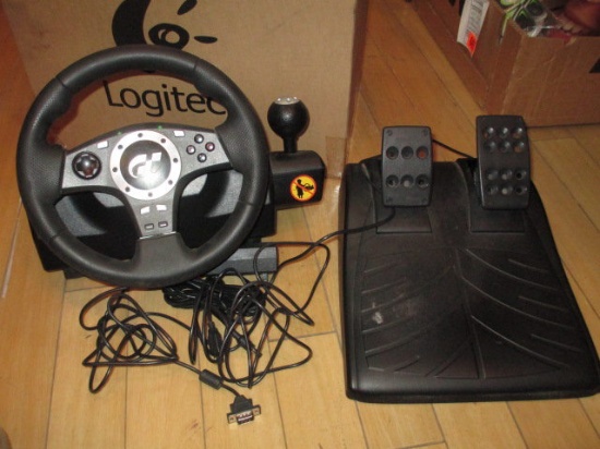 Logitech Steering wheel and pedals for gaming Will Not Be Shipped con 578