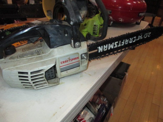 Craftsman Chain Saw has compression Will Not Be Shipped con 75