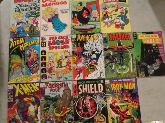 13 Vintage Comic Assortment con 181