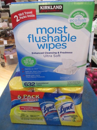 Lot of New Cleaning Wipes Will Not Be Shipped con 601