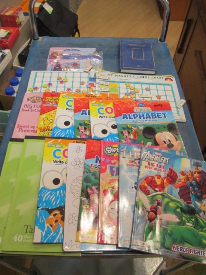 lot of Coloring books and more con 317