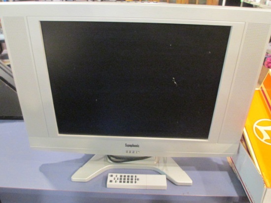 20 inch symphonic Color TV with Remote works con 757
