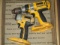 2 Dewalt 18V drill and impact no battery no charger con 576
