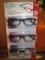New 3 pack fashion ladies glasses w/casses con 576
