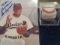 Don Newcombe 8x10 Photo and Ball con 595