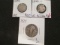 1929 Standing Liberty Quarter, 1856-O Half dime, 1886 Seated Dime con 346