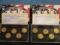 1999 and 2001 gold Edition State Quarter sets con 346