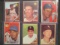 6 Vintage Baseball Cards con 346