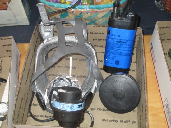 3M BP-1715 Breathing assisted mask works con 317