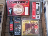 Porter Cable Corner Chisel, Slip Strop Power stroop, Screen extractor kit and more con 181