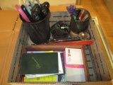 Lot of Office Supplies and Scissors con 75