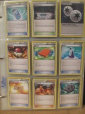 Binder of 15 Pages of Pokemon cards con 757