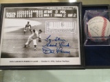 Don Larsen 8x10 Photo and Ball con 595