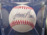 Johnny Bench Baseball con 595